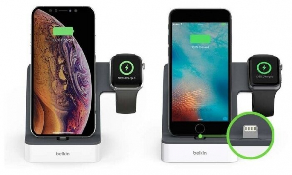 Купить Зарядная станция Belkin PowerHouse (F8J237vfWHT) для iPhone и Apple Watch (White)